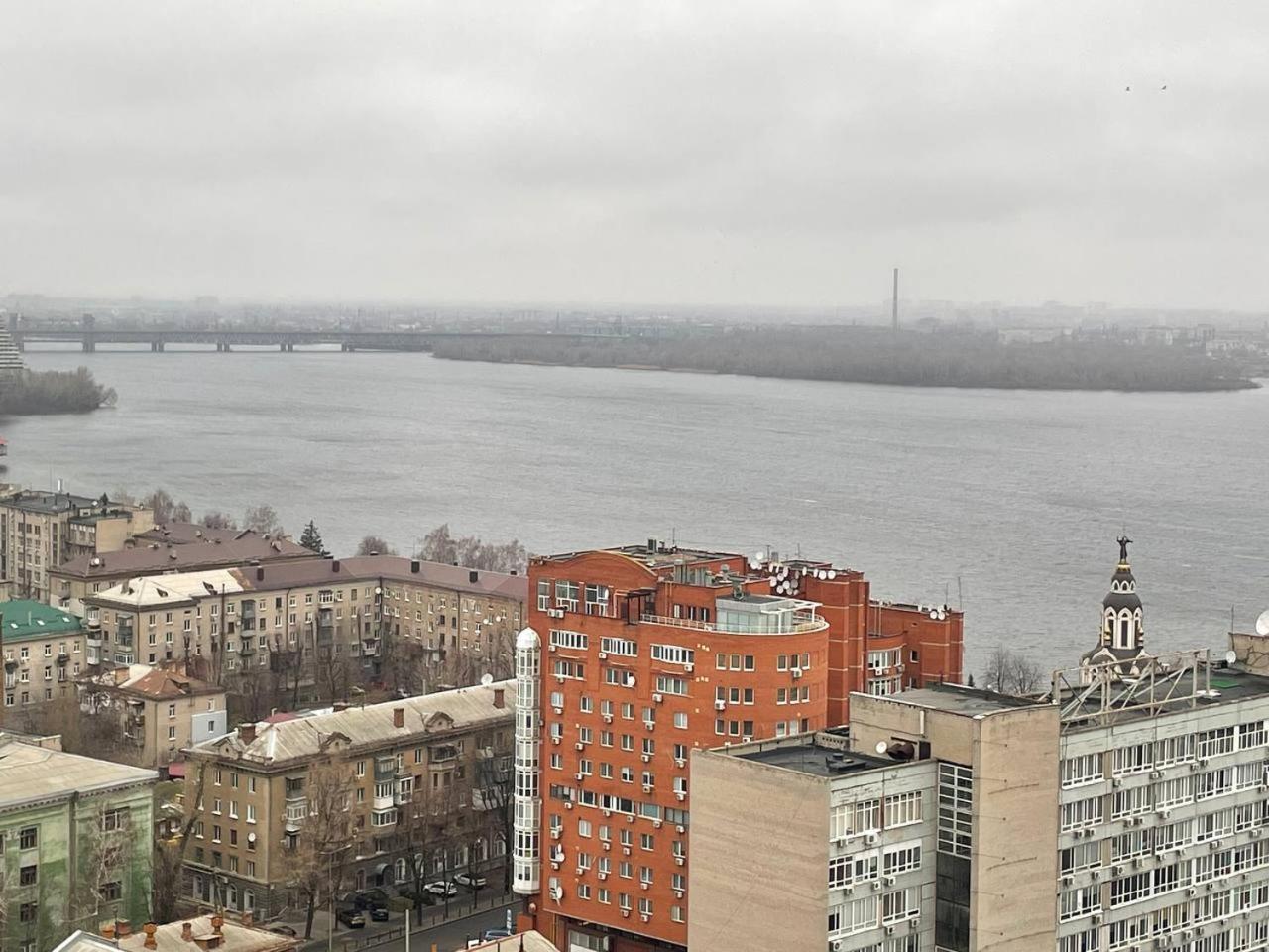 Мост Сити Видовая Dnipro Extérieur photo